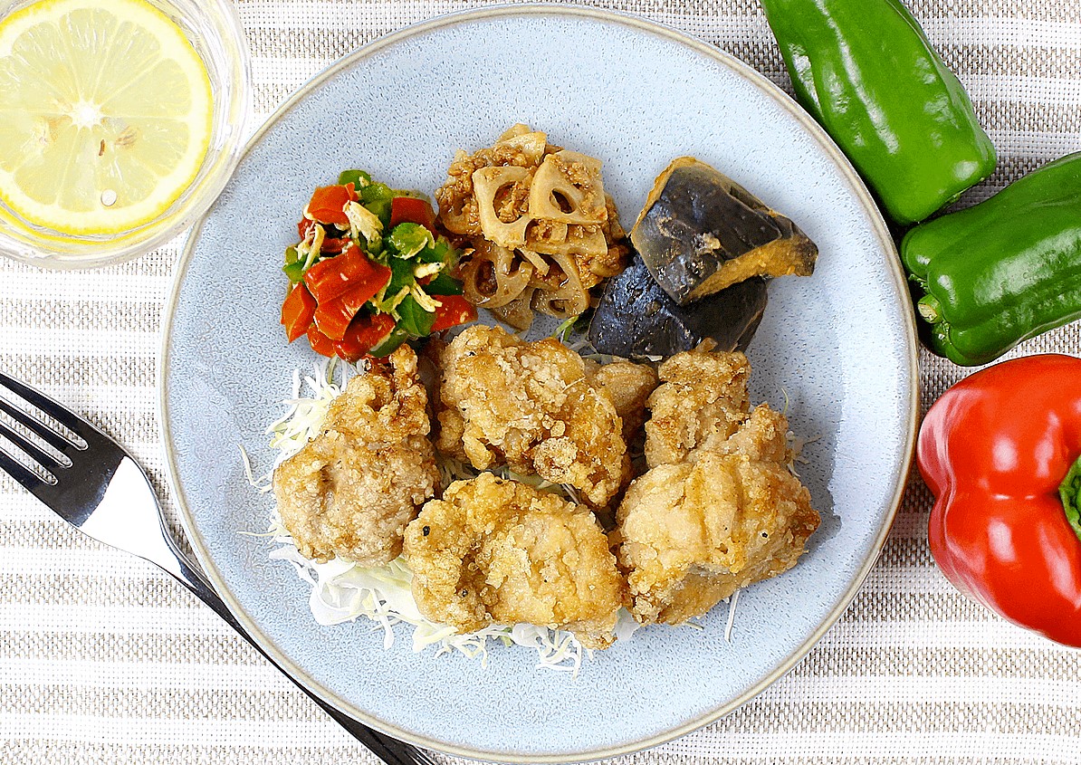 ナッシュにんにく醤油からあげ